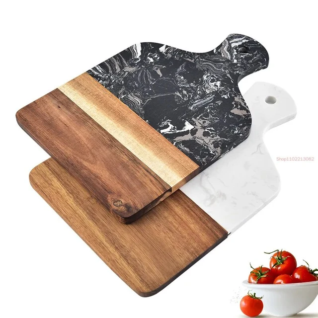 5x Wooden Cutting Board Rectangle Mini Chopping Board for Vegetables  Kitchen - AliExpress