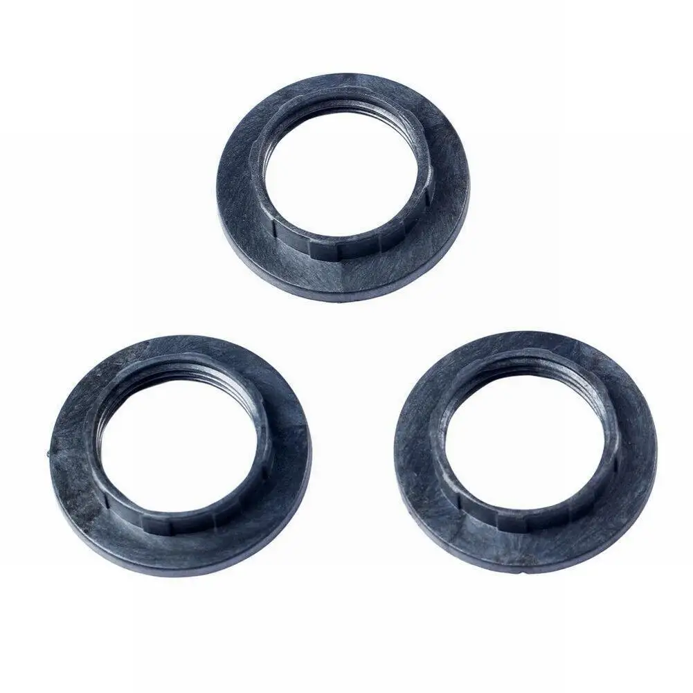 Lampen schirm Ring aufrüsten Sie Ihre Lampen mit langlebigen e14 Kunststoff Lampen schirm Kragen Ring Faden Lampe Licht Schatten halter 3er-Set – Detail 31