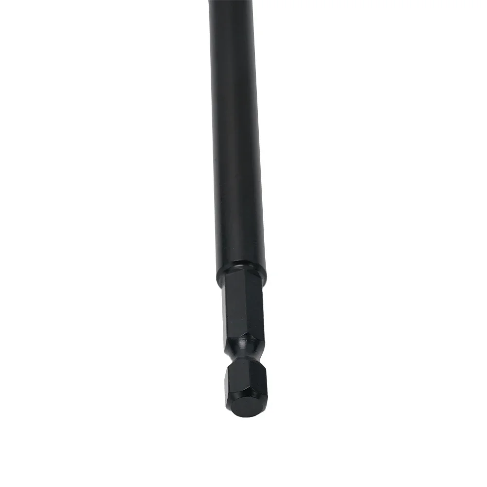 

1pc Hexagonal Handle Red Extended Quick Release Self-locking Extension Rod Extension Rod 300mm Screwdriver Extension Rod Tools
