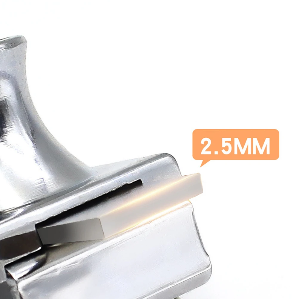 Wear-resistant Cabinet Door Lock Display Showcase Glass Locks Zinc Alloy Safe Hole-Free Silver Black Glass Cabinet Lock