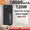 Xiaomi 120W High capacity power bank 50000mAh Super Fast Charging Powerbank Portable Battery Charger For iPhone Samsung Huawei 1