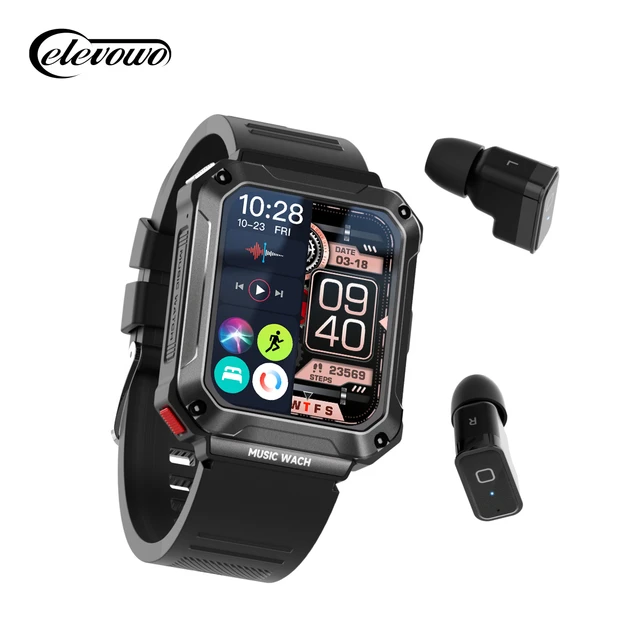 T93 Smart Watch in 1 TWS Earphones 4GB Large Memory Bluetooth 1.96 HD Screen Local Music Earbuds Sports Men Smartwatch _ - AliExpress Mobile