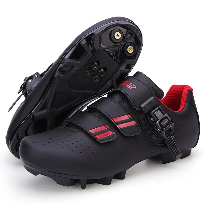 Baasploa-Zapatillas de ciclismo profesionales para hombre, calzado antideslizante para bicicleta de montaña, para exteriores, 2023