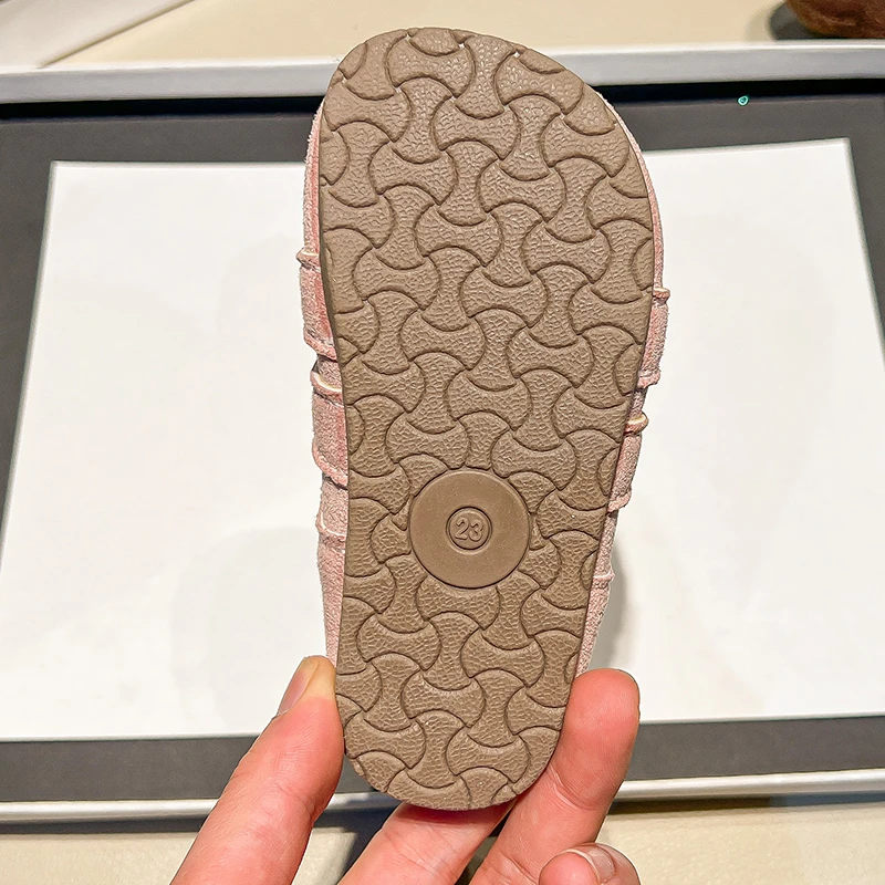 Girls Summer Sandals Non Slip Rome Style Toddler Beach Shoes