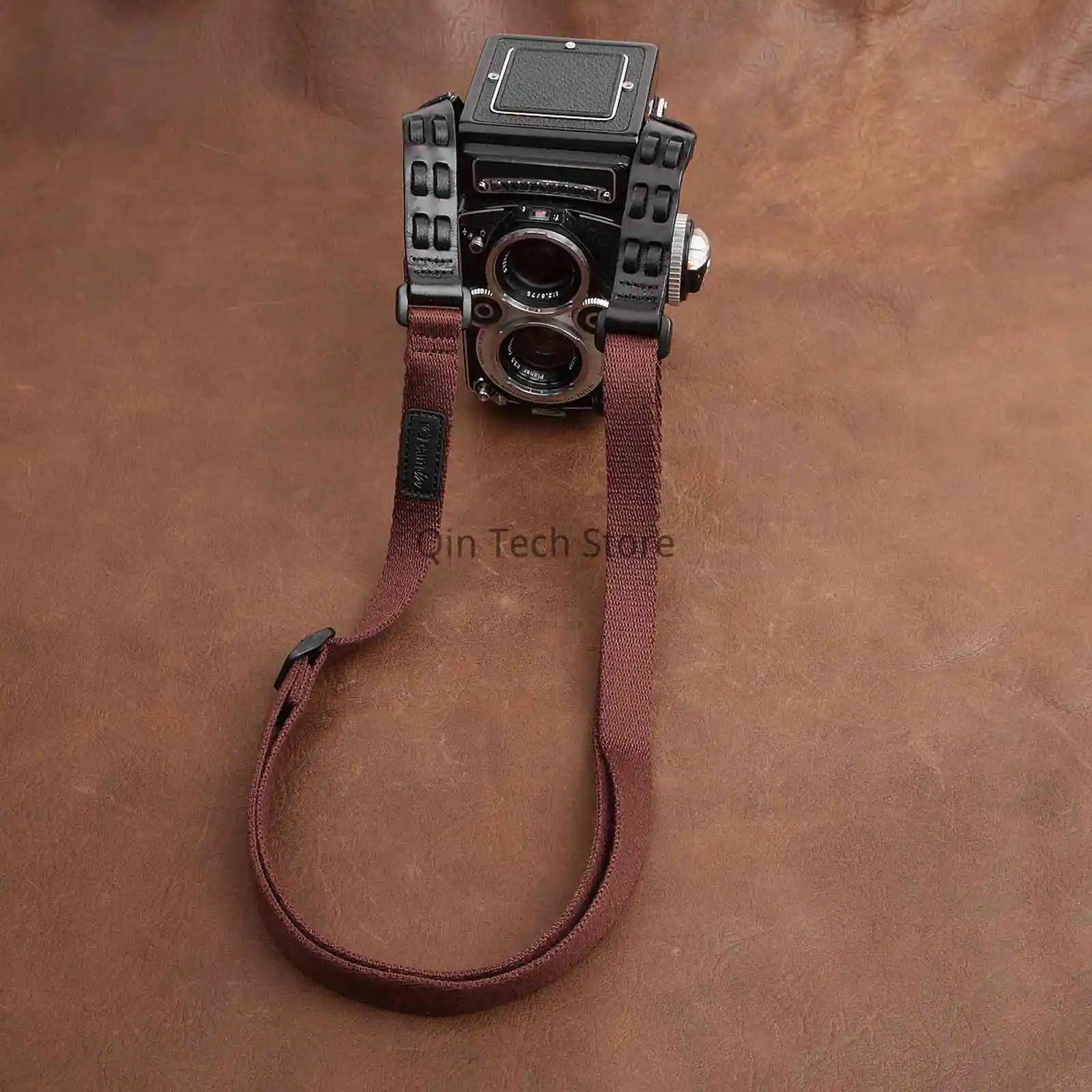 Collar de Cámara Vintage tipo Rolleiflex con sonido - Simula disparo - –  R7D Store