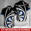 Personalized Name Darts Player 3D Printed Men's Hawaiian Shirt Summer Beach Short sleeve shirt Unisex Casual Tee shirts SH02 2