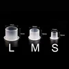 100pcs Plastic Disposable Tattoo Ink Cups With Base Pigment Clear Holder Container Cap Tattoo Accessory Permanent Makeup 2