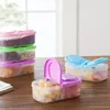 Food Container Portable Lunch Box Capacity Camping Picnic Food Fruit Container Storage Box for Kids Dinnerware Healthy Plastic 1