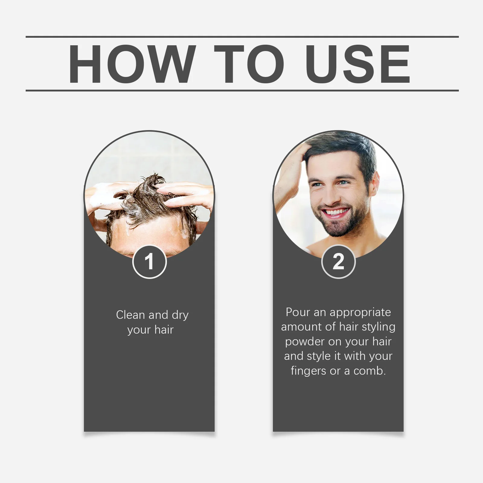 Matte Hair Styling Powder For Men - Instant Volume Texture Lightweight & Non-Greasy Easy To Use For Natural Looking Hairstyles view 5