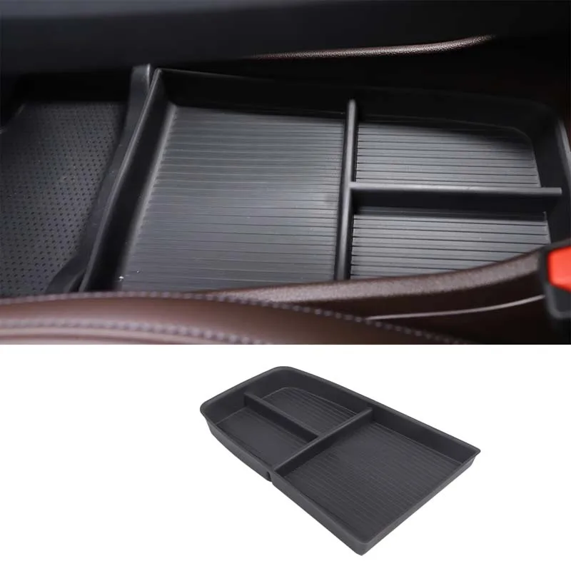 Car Cup Holder Organizer Box Compatible with BMW X1 U11 2023 2024 TPE  1PCS,Fixed Water Cup Bottom Filling Storage Tray,Central Control Auxiliary