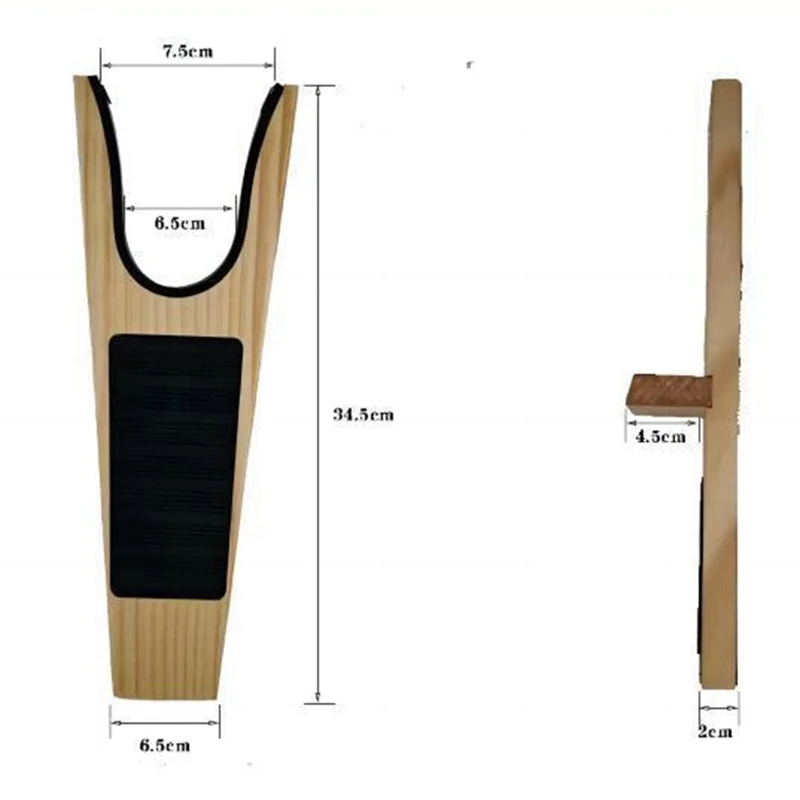 Boot Puller Wooden Boot Jack Boot Remover No Bending Stable Tools