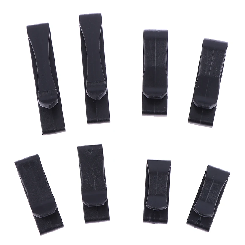 10 Teile/paket Schnell Slip Keeper Schnalle Ende Clip Slider Schwarz Für Camping Wandern Rucksack Anpassung Gurtband 20-51mm – Detail 11