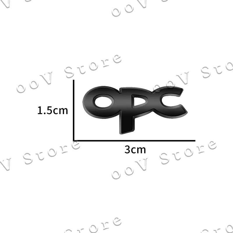 Autocollant Emblème Logo Opel Pour Insignia, Corsa, Astra, Etc. - Lettres Et Insigne - Accessoire Décoration Voiture - 3