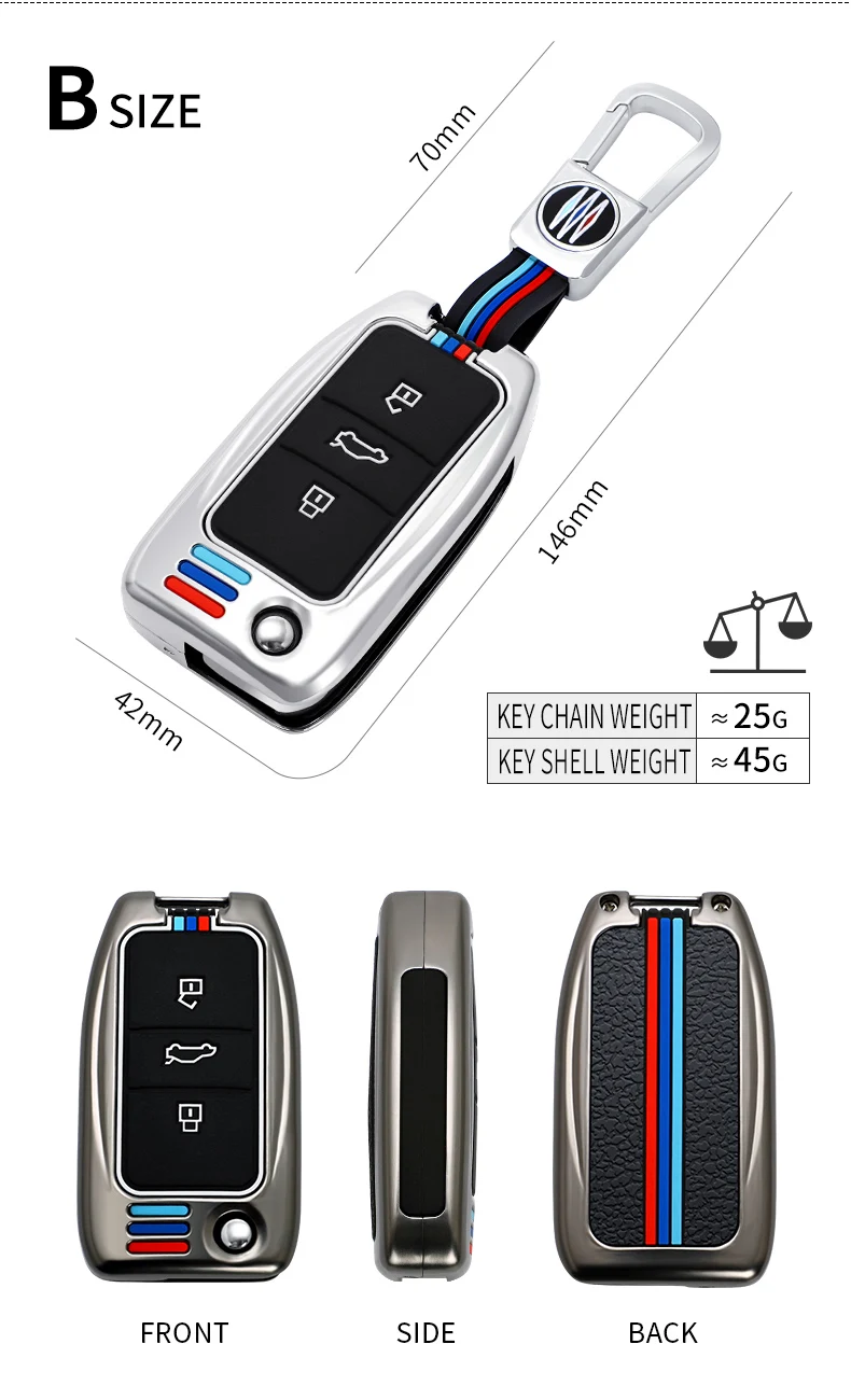 3 pulsanti in lega di zinco Remote Car Fold Key Case Cover per Roewe RX5 2017 anno per MG ZS Auto Key Shell accessori portachiavi 12 3 pulsanti in lega di zinco Remote Car Fold Key Case Cover per Roewe RX5 2017 anno per MG ZS Auto Key Shell accessori portachiavi - S6b2e718f314a4a36b7a9a55810986c9cP