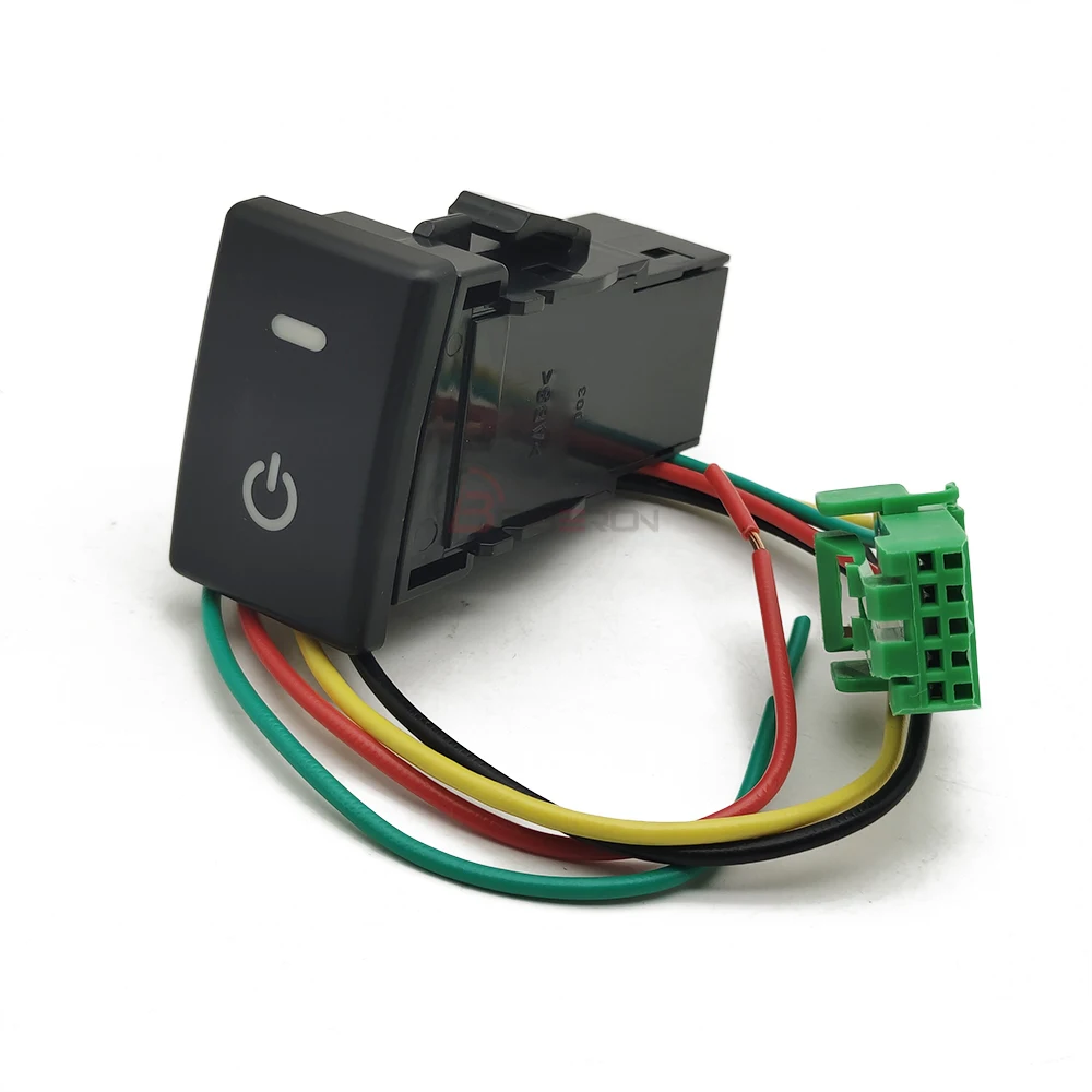 

LED Recorder Radar Fog Light Differential Lock Power On Off Switch Push Button For Isuzu D-MAX Retrofit