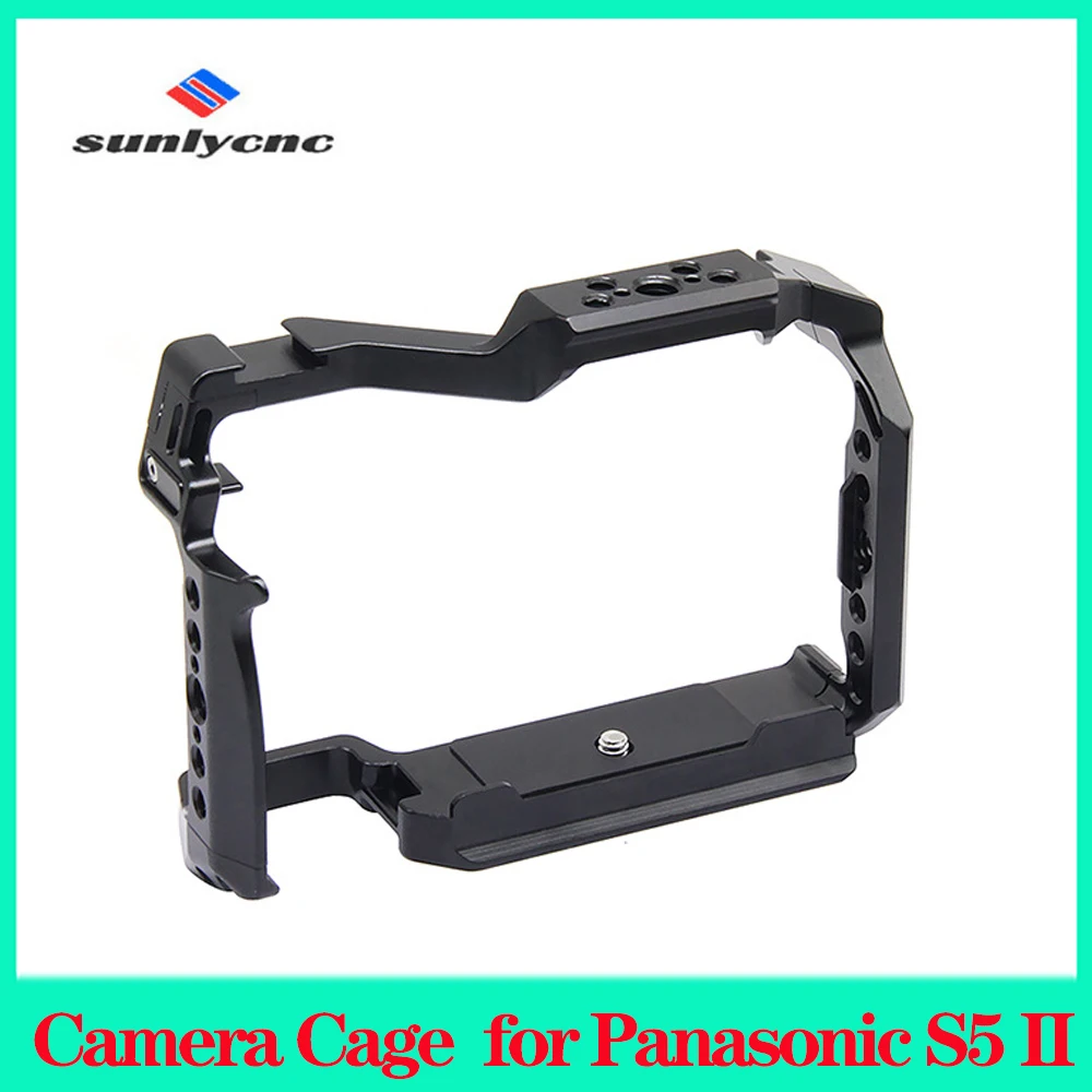 

Sunlycnc Camera Cage For Panasonic LUMIX S5 II /IIX Handheld Kit Professional Camera Protection Box