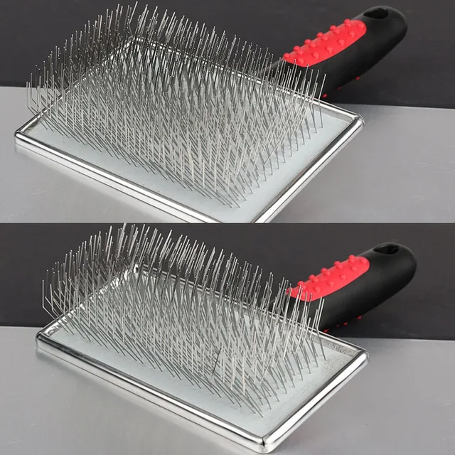 Pet Dog Hair Removal Needle Comb Fur Trimming Brush Grooming Tool Massage Tool Pet Hair Removal Needle Comb Fur Cleaning Brush 5