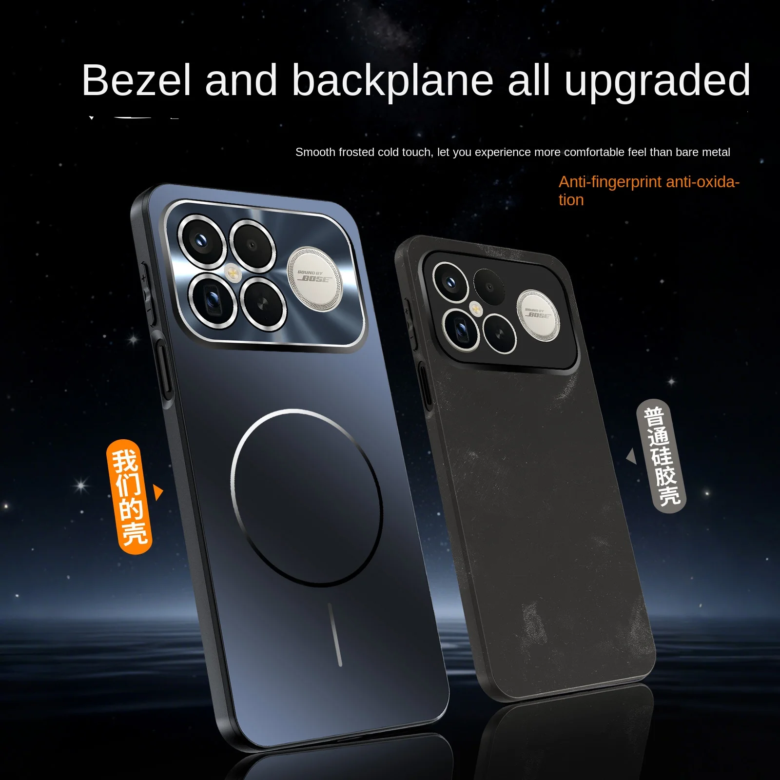 Colorful Magnetic Full Lens Protective Scratch-Resistant Drop-Proof Phone Case