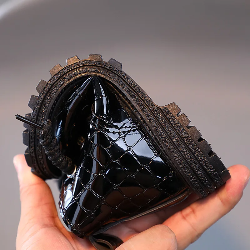 여아용 부츠 가을 신상 남아용 앵클 부츠 영국 레트로 스타일 여아용 신발 소형 중형 어린이 신발 올 매치 키즈 부츠