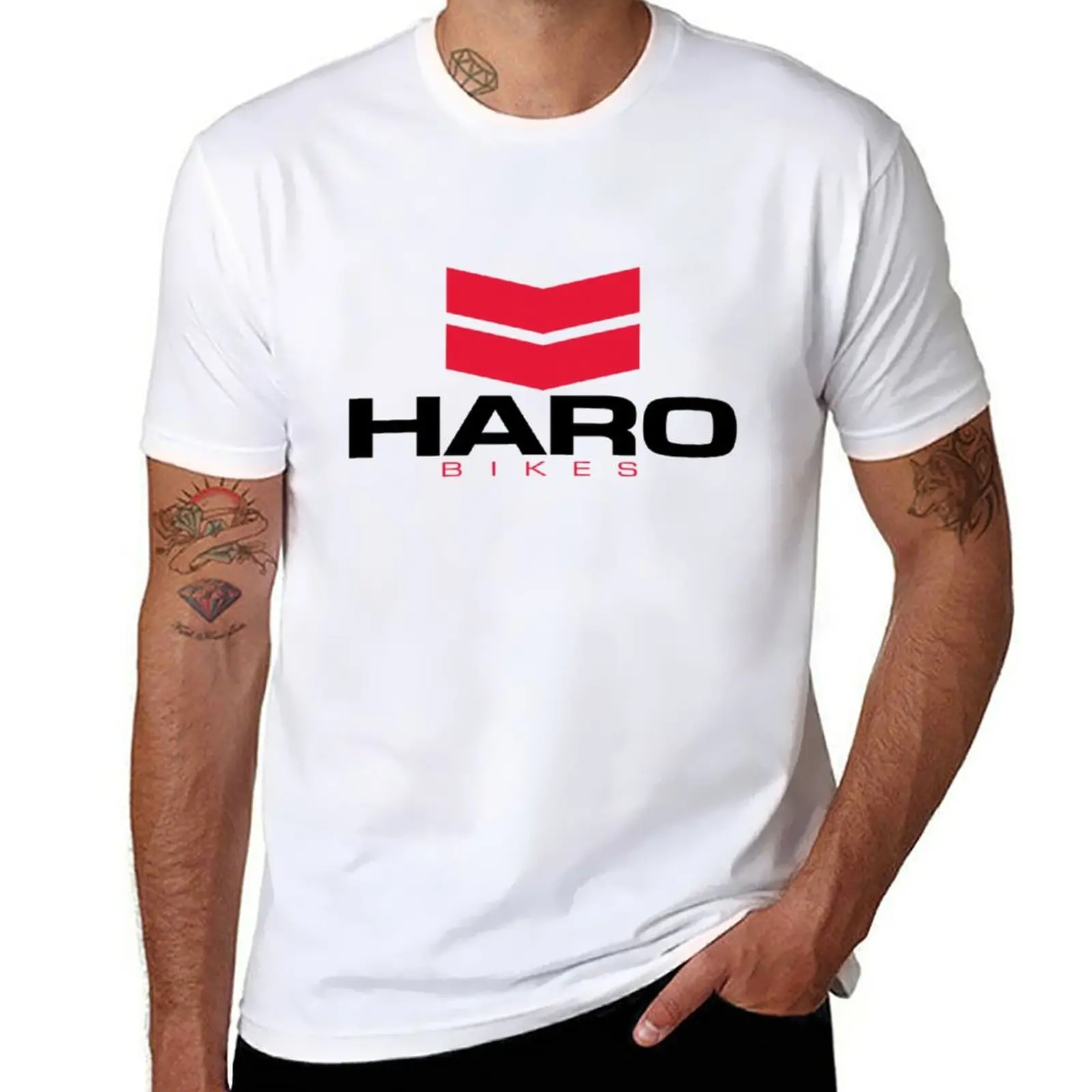 

Haro BMX T-Shirt plain t-shirt vintage clothes Short sleeve tee men