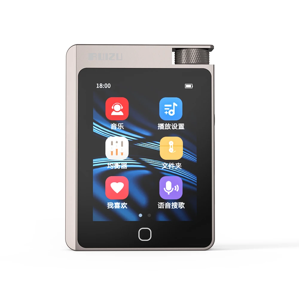 Origina ruizu MP4 Music Player support bluetooth v5.0 metal HIFI player