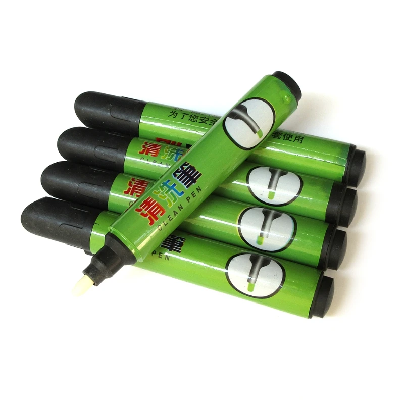 Cleaning Pen 10x Big capacity Leather Craft Silver Line Painting cleaning Mercury Refill Silver Refill Cleaning Pen Tools