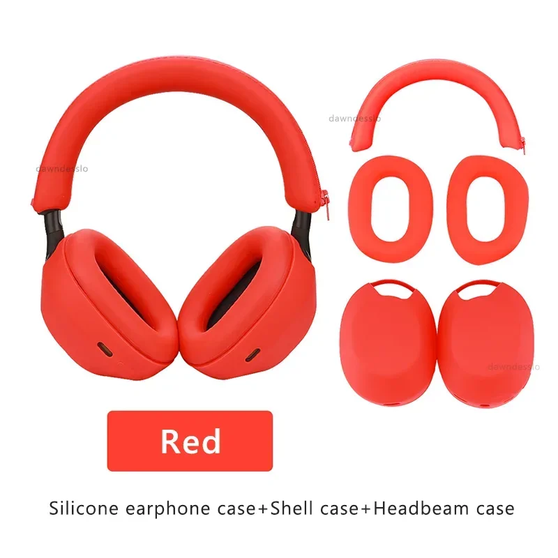 

Headphone Case Silicone Protective Suitable for Sony WH-1000XM5 Cover Headbeam Protector Sleeve Can prevent dust and falls