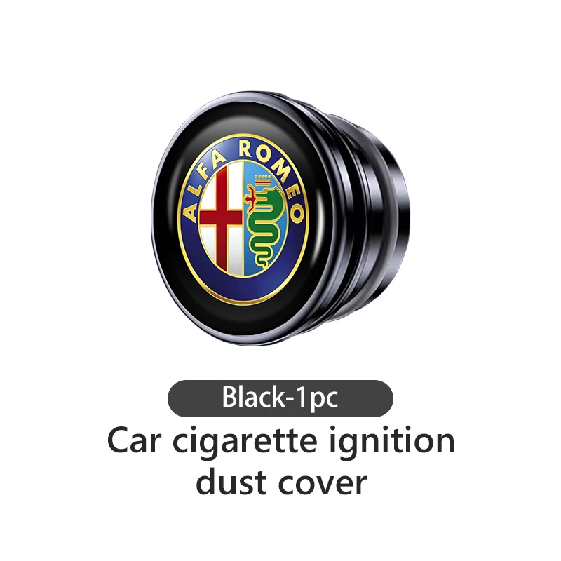 Auto Logo DustProof Car Cigarette Lighter Cover Decoration Cap