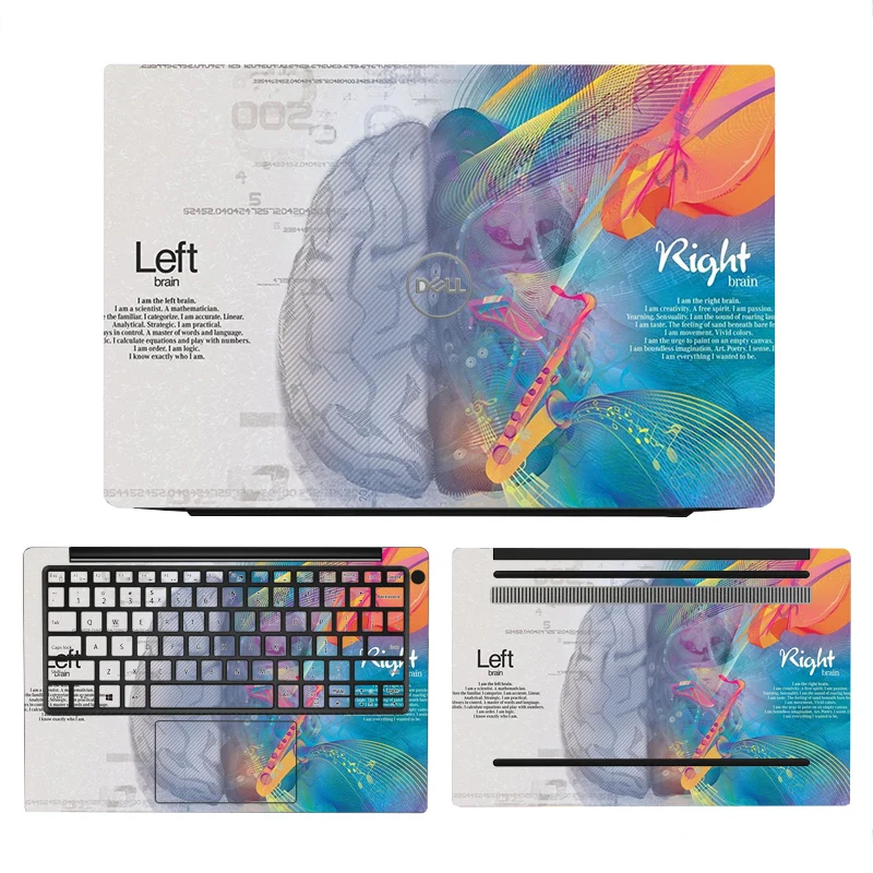 Laptop Skin for DELL XPS 14-9440 13-9320 9310 9315 Vinyl Stickers for DELL XPS 9710 9720 9730/ 9500 9510 9520 9530 Film