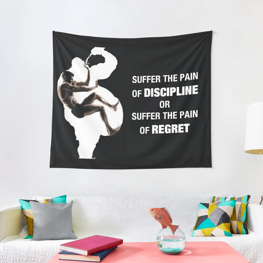 

Bodybuilding Fitness Inspirational Workout Quote Tapestry Wall Hanging Bedroom Decor Home Decorating Tapestry