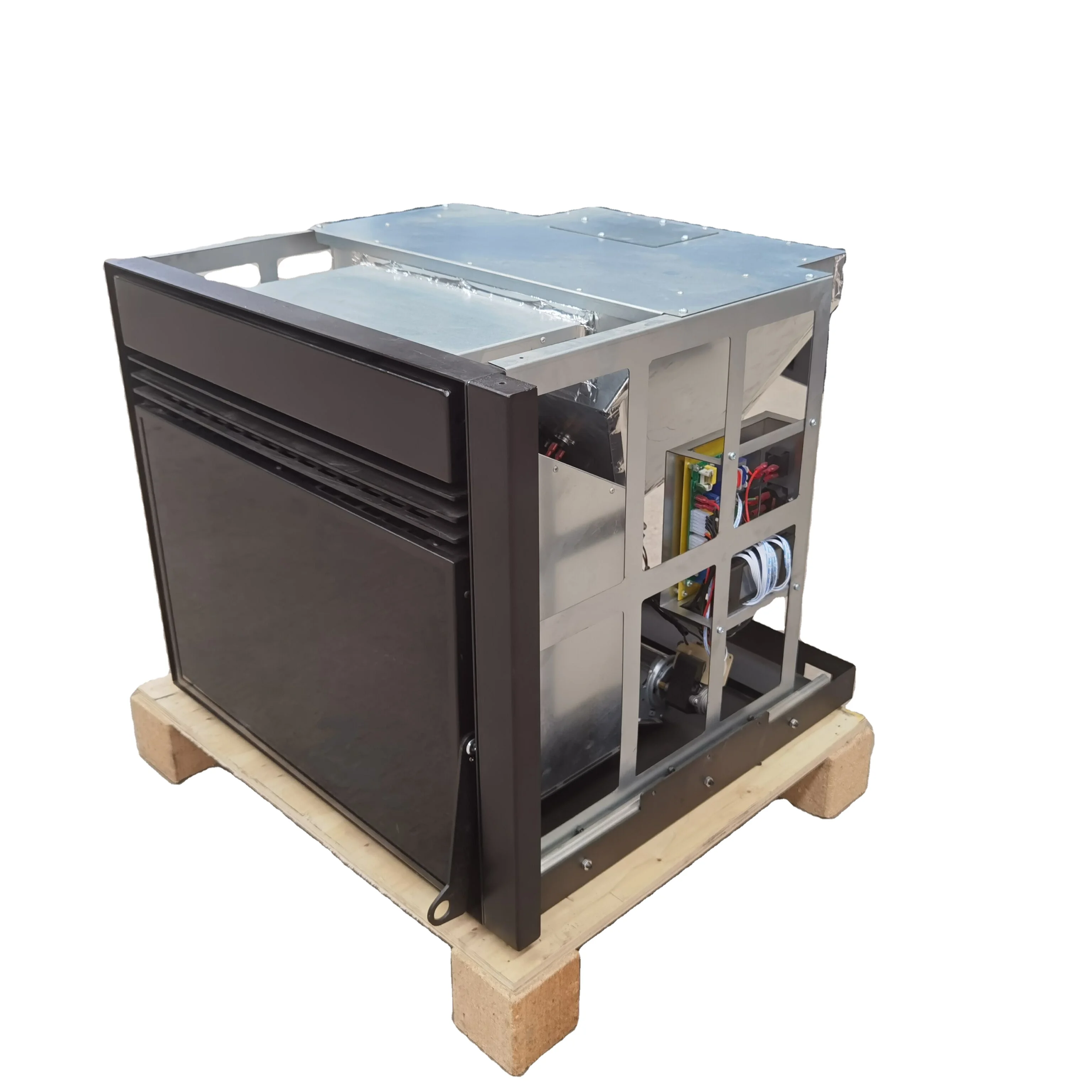 Heying 8kw Built-in Pellet Fireplace Cast Iron Pellet Heater For Home Heating Decorating The Home