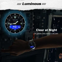 NORTH EDGE montre numérique de sport pour hommes étanche 50M altimètre baromètre boussole affaires montre pour hommes de luxe montre intelligente extérieure 6