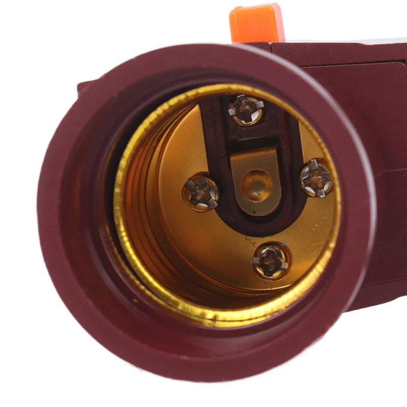110V- 240V E27 Screw Bulb Holder Convert Switch Lamp Socket LED Bulb Adapter Switch Lamp Socket Adapter