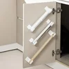 4/2pcs Kitchen Bath Wall Mount Plastic Poly Trash Waste Bag Roll Holder Dispenser Freshness Film Roll Storage Rack for Closet 3