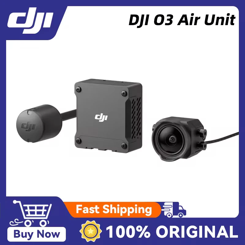 DJI O3 Air Unit 1080p/100fps H.265 Max Video Transmission 10km 30ms Latency 1/1.7-inch CMOS Sensor 4K/60fps 155&deg; Super-Wide fpv transmitter receiver air unit fpv accessories
