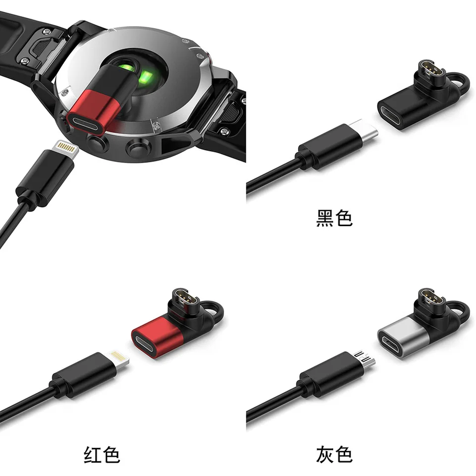 2 Pièces Chargeur Cable Pour Garmin Fenix 7/7S/7X, 6/6S/6X