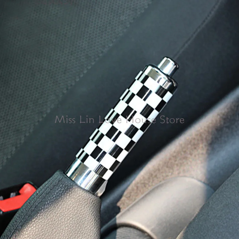 HandBrake Lever Decoration Cover For MINI CooperR50 R52 R53 R55 R56 R57 R58 R59 Hand brake Grips Manual Car Styling Accessories hand brake cover,car interior accessories