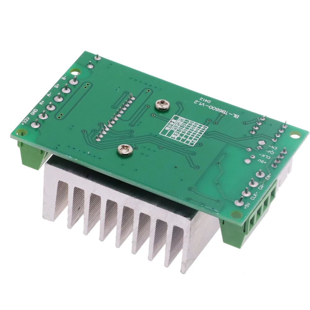 TB6600 Single Axis Two Phase Hybrid Stepper Motor Driver Controller Board Module with Short Circuit Protection 4.5A DC 10-45V