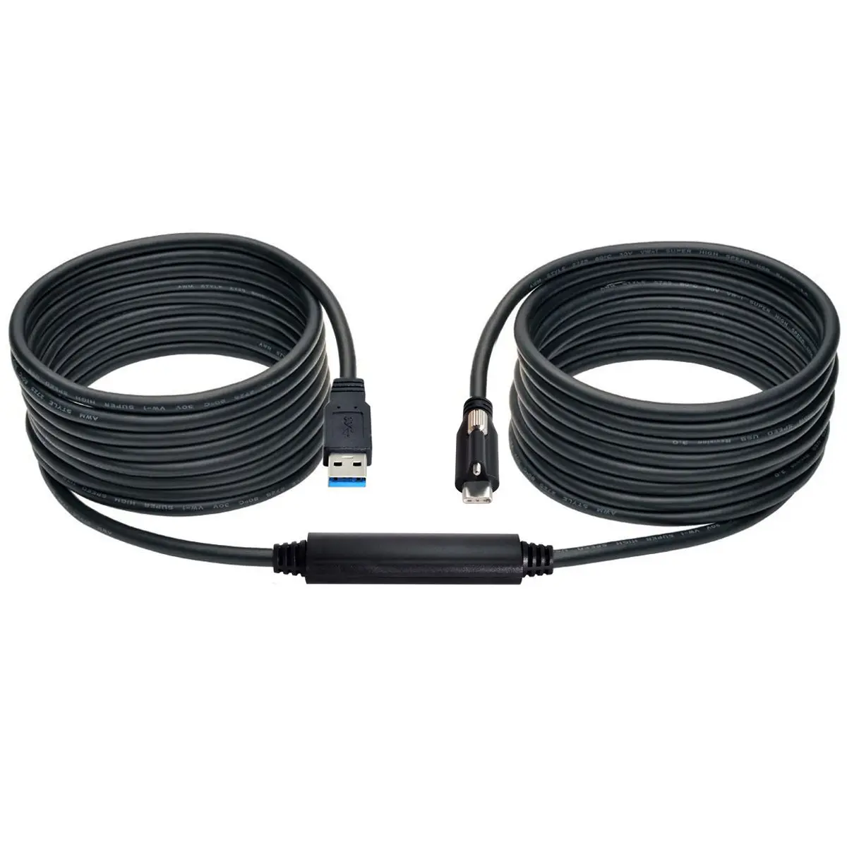 

Кабель для передачи данных CYSM 8 м Type-C USB 3,1 с одним винтом и блокировкой USB3.0, тип крепления для промышленных камер, рекордеров, ноутбуков, ПК и дисков