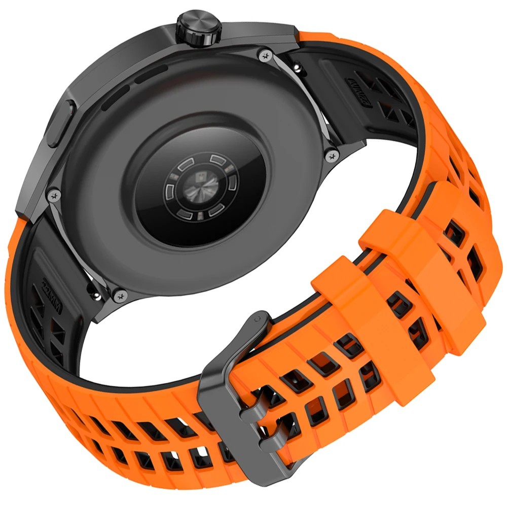 22mm Soft Silicone Sports Band Replacement Bracelet