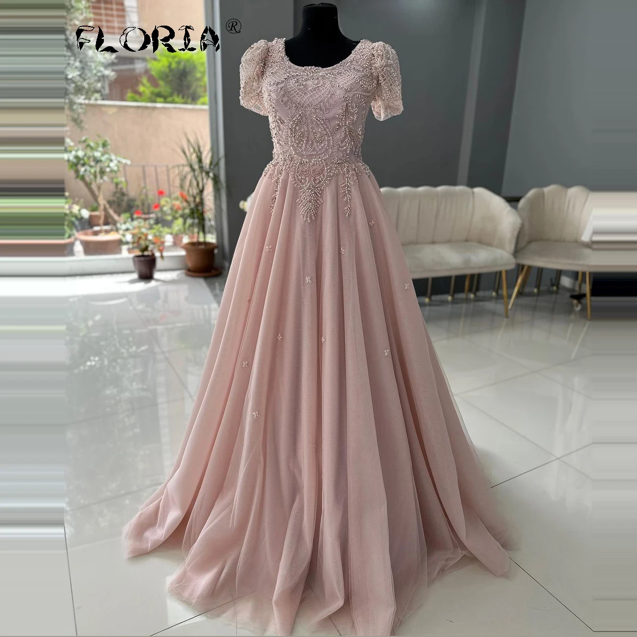 2025 Luxury Birthday Dresses Diamond Long Sleeve Pink Bodycon Bandage Dress Women Evening Prom Gowns