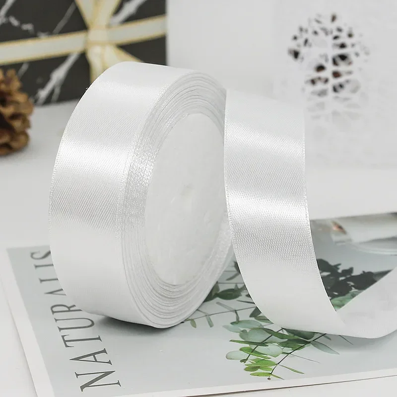 25-Yard Satin Ribbon for Gift Wrapping and Crafting