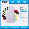 Original Unlocked Apple iPhone 11 4G LTE Mobile Phone NFC 64/128/256GB ROM 6.1'' IPS Screen 12MP A13 Bionic Hexa-core CellPhone