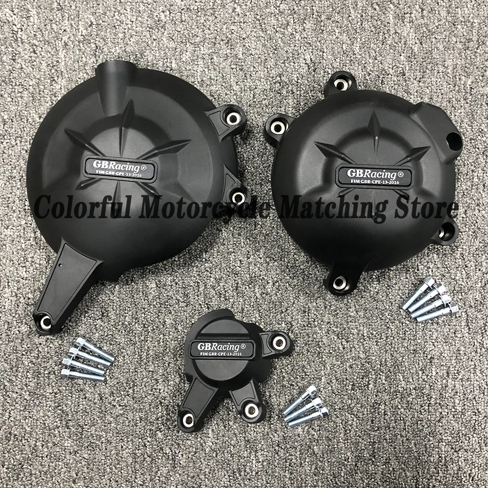 Motorcycle Engine Cover ER6N Engine Case Protector Cover Kawasaki ER-6F ER-6N 2006-Versys 650