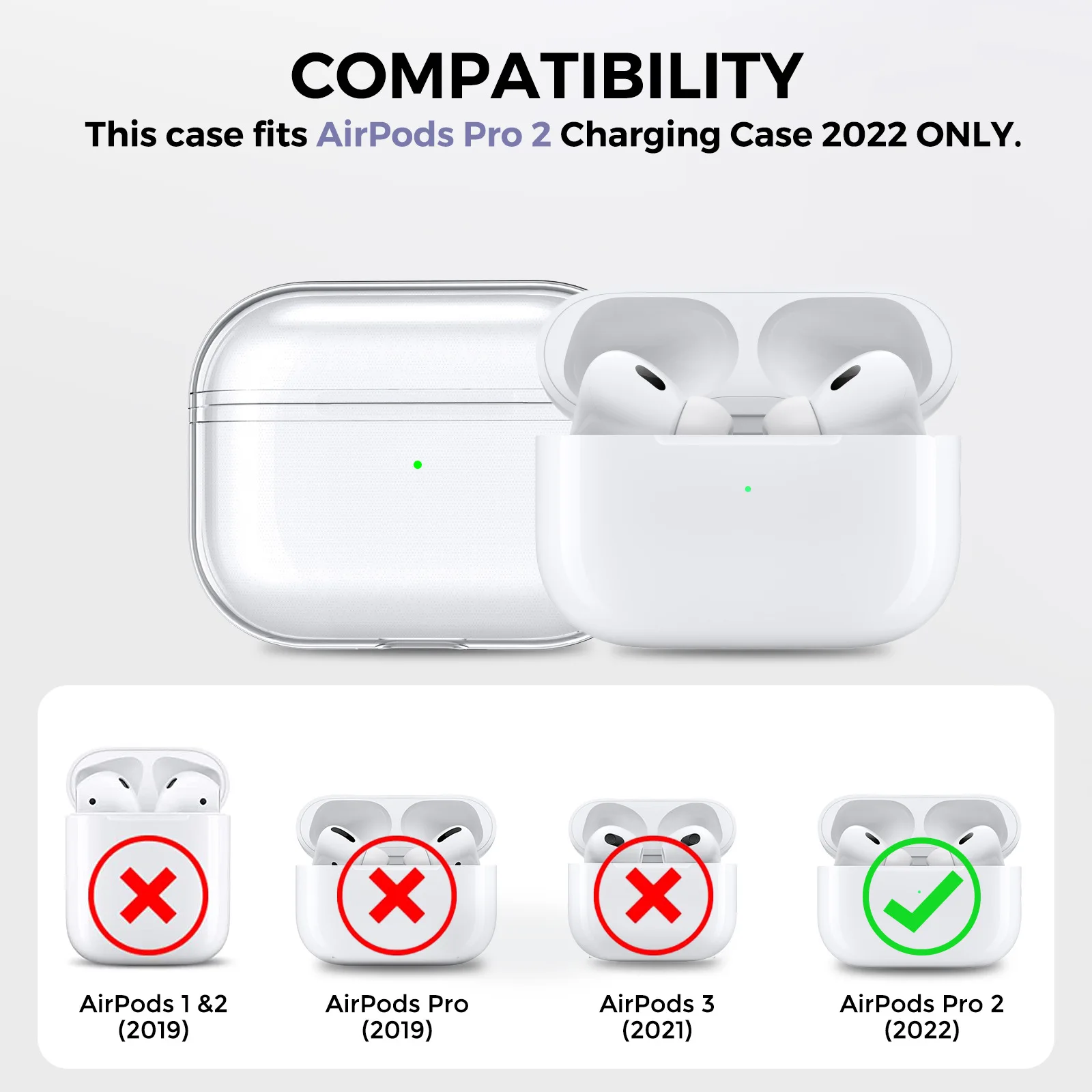 Case For Apple Airpods Pro 2 1 With Pearl Lanyard Luxury Cover