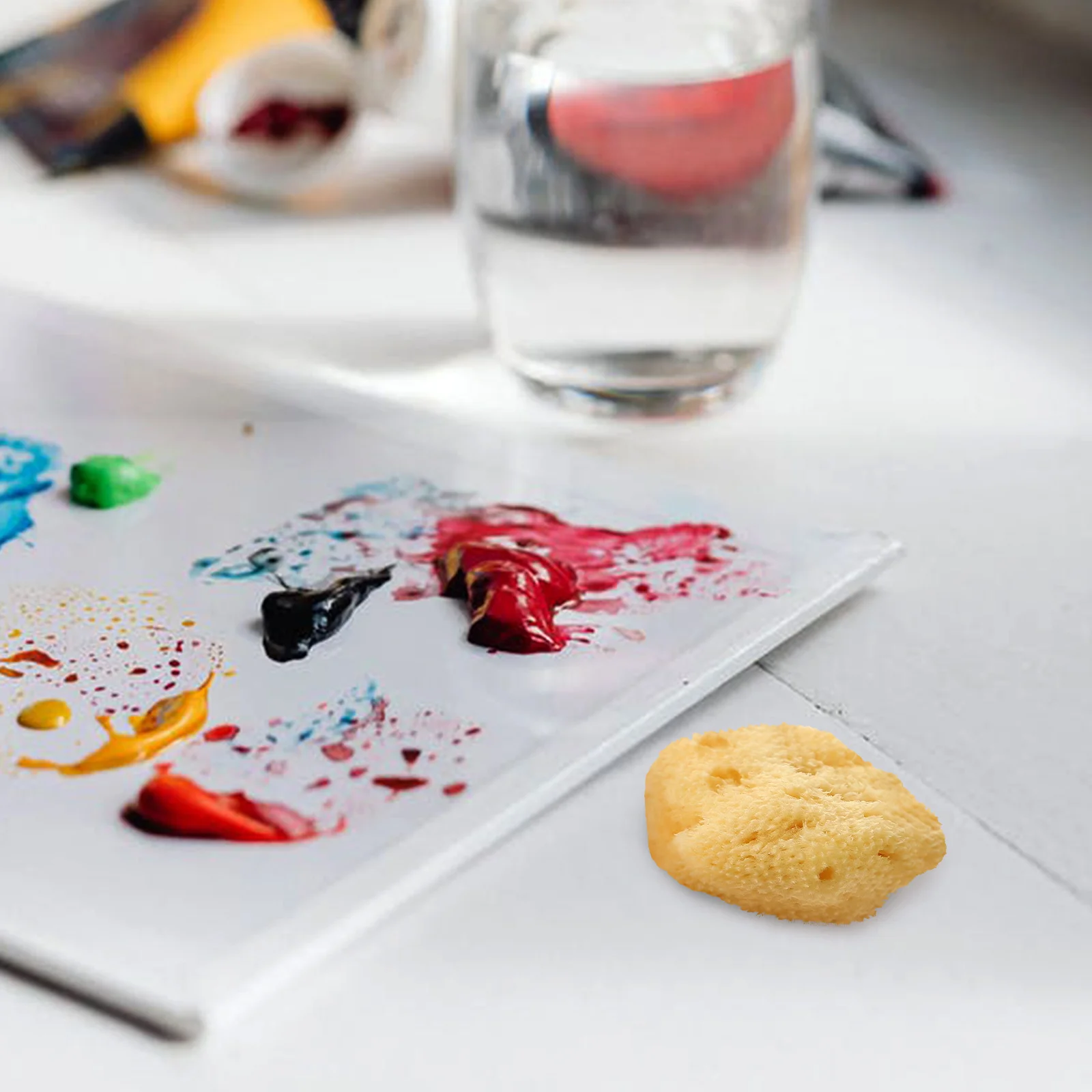 Painting Texture Sponge Kids Sponges Art Rollers Makeup Facial Watercolor Child 3
