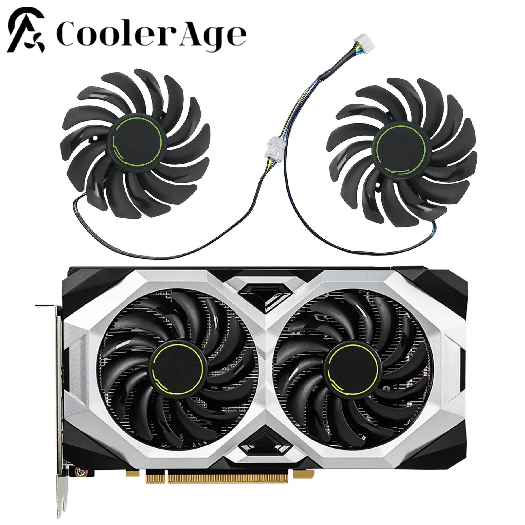 Per Msi Geforce Rtx 2060 2070 Super Ventus Gp Ventola Della Scheda Video 87Mm Rtx2060 Rtx2070 Ventola Di Raffreddamento Della Scheda Grafica