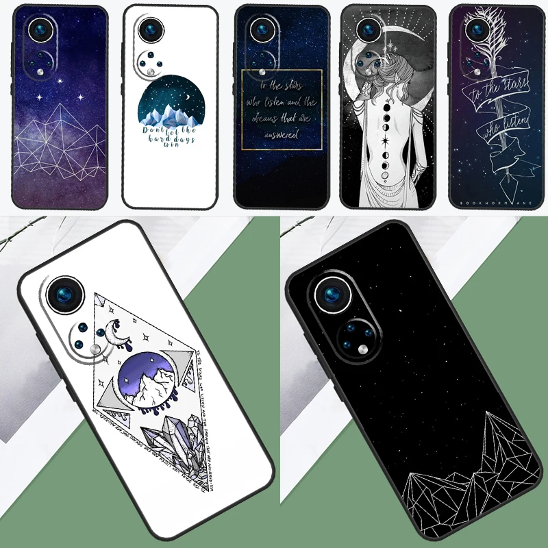 Un Campo Di Nebbia E Fury Case Per Huawei Honor X8 X7 X9 50 70 P20 P40 Lite P30 P50 Pro Nova 5T P Smart 2021 Cover
