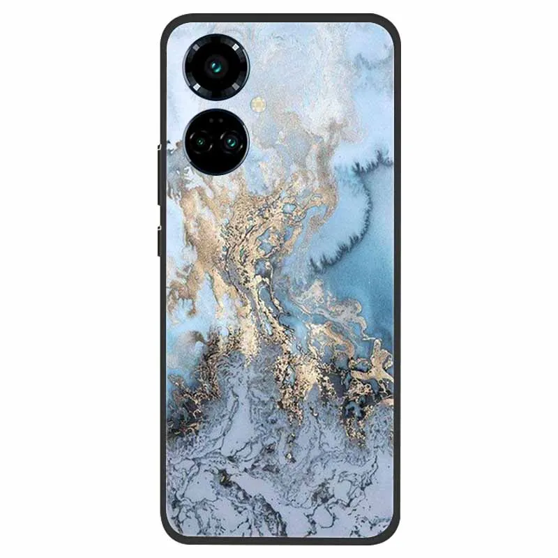 Tecno Camon 19 Shockproof Soft Silicone TPU Back Cover - Cute Design
