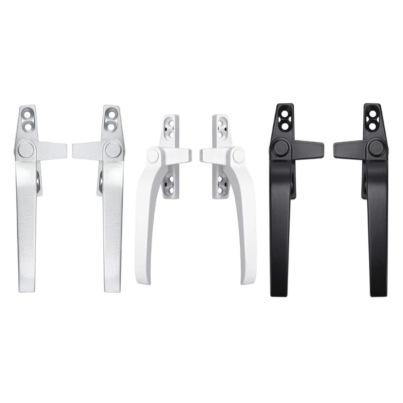 Universal Window Handle Set Enhanced Security Smooth Handle Easy Installation Dropship